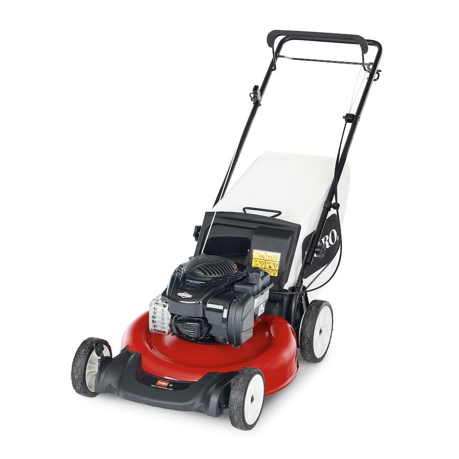 Toro 21-inch Recycler Gas Self-Propelled Lawn Mower with Briggs & Stratton Engine
