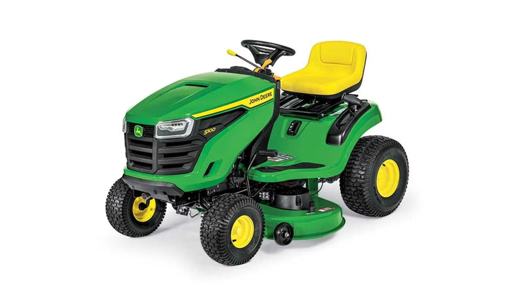 John Deere S100 42-inch 17.5HP Hydrostatic Gas Riding Mower Tractor