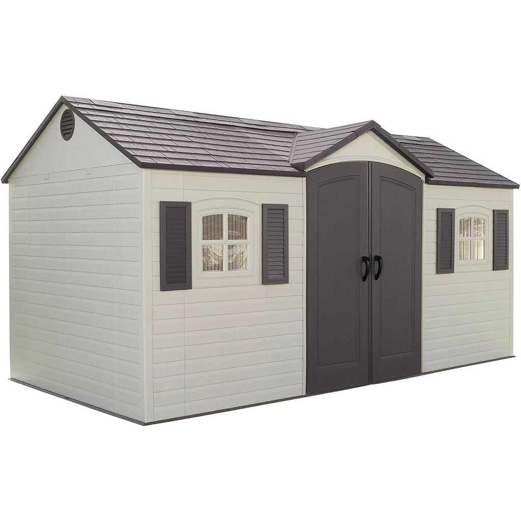 Heartland Coronado 12 - ft x 8 - ft Gable Engineered Wood Storage Shed with Floor Included - Decindoor